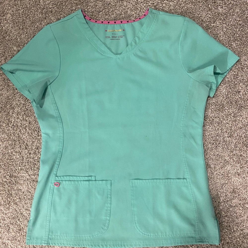 Heart Soul Scrub Tops-size M